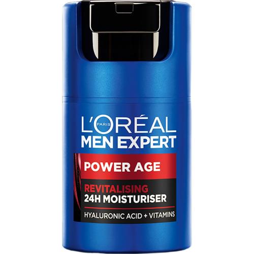 L'oreal Paris Men Expert Power Age Revitalising Face Cream Ανδρική Κρέμα Προσώπου για τα Σημάδια Γήρανσης 50ml 